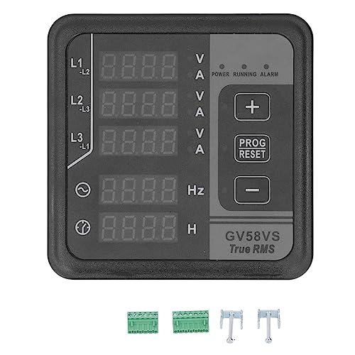 Generator Digital Multifunktionsmesser Selbststart -AMP -Volt -Frequenzmesser zum Nachweis 8 36V wasserdichtes ABS -Gehäuse mit IP54 -Bewertung für drei Phasengeneratoren Generator Digital Multifunktionsmesser Selbststart -AMP -Volt -Frequenzmesser zum Nachweis 8 36V wasserdichtes ABS -Gehäuse mit IP54 -Bewertung für drei Phasengeneratoren von plplaaoo