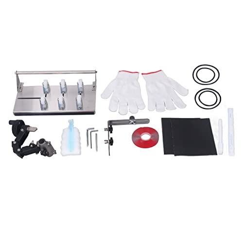 Glasschneider -Kit Edelstahl DIY Glasflasche Cutter Tool zum Schneiden von Weinbierflaschenflaschen in Kerzenhalter Goblets Wind Glockenspiele von plplaaoo
