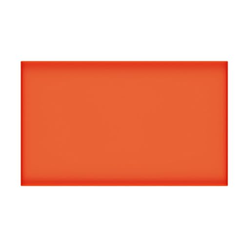 Hochtürmatte Silikon Hochtemperaturfest vielseitige Grillmatte Spatel Matte für Grill in der Innenküche im Freien (Orange) von plplaaoo