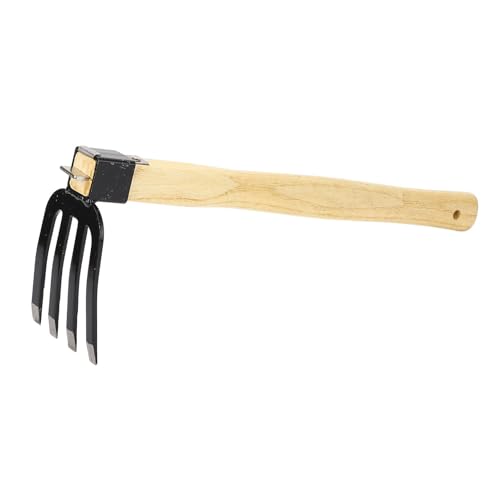 Hoe Fork Combo Holzgriff Garten Hand Bagger Rake Garten Handwerkzeug zum Zerkleinern und Belüftungsboden Hoe Fork Combo Holzgriff Garten Hand Bagger Rake Garten Handwerkzeug zum Zerkleinern und Belüftungsboden von plplaaoo
