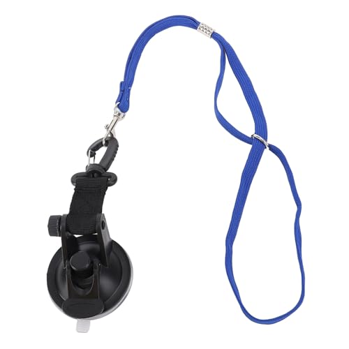 Hunde-Badeleine mit Saugnapf, verstellbare Haustier-Badeleine, Sicherheitsseil für die Hunde- und Katzendusche, Fellpflege, aus ABS-Nylon-Material (Kleine Größe (21x17cm / 8.3x6.7in)) von plplaaoo