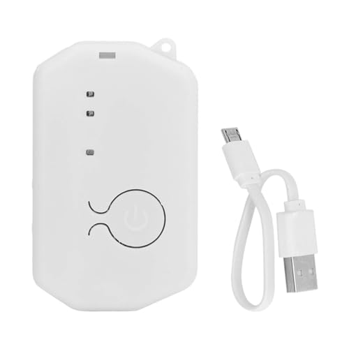 Infusionalarm wiederaufladbare Infusion Erinnerung Intravenöses Tropf Warngerät mit 5 verschiedenen Alarm -Sounds USB -Nachtlicht für Krankenhauszustände verwenden ABS Material (Weiß) von plplaaoo