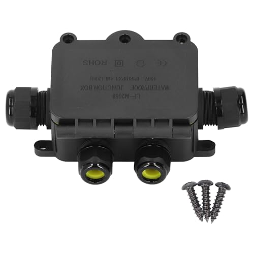 Junction Box IP68 Water Proof 6 -Wege Elektrodrahtanschlussbox Outdoor Straßenlaternen Stromversorgungskasten für Außenbeleuchtung und LED -Projekte PA66 Kunststoff 9 12 -mm Junction Box IP68 Water Proof 6 -Wege Elektrodrahtanschlussbox Outdoor Straßenlaternen Stromversorgungskasten für Außenbeleuchtung und LED -Projekte PA66 Kunststoff 9 12 -mm von plplaaoo
