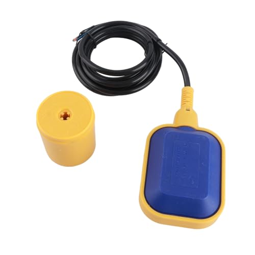 Kabeltyp Float Switch Flüssigflüssigkeit Wasserspiegel Controller Sensor Premium Polypropylen einstellbare automatische sichere avirulente Umwelt für Pools Fässer durch Haushalte (2m Linie) von plplaaoo