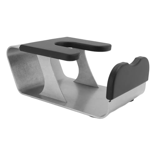 Kaffee -Portafilter -Halter professionelle Edelstahl -Kaffee -Portafilter -Ständer für Kaffeestamper -Stallplattform für Home Baristas Langable Material 15x9x6.3 cm Kaffee -Portafilter -Halter professionelle Edelstahl -Kaffee -Portafilter -Ständer für Kaffeestamper -Stallplattform für Home Baristas Langable Material 15x9x6.3 cm von plplaaoo