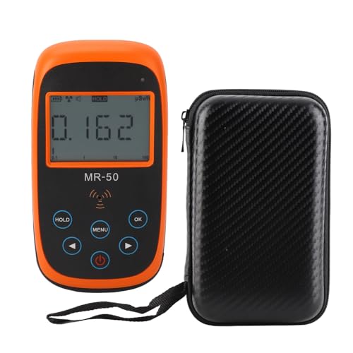 Kernstrahlungsdetektor Professioneller Geiger -Zähler Strahlung Dosimeter Hochempfindlichkeit Zählrohrsensor Mehrere Alarmmethoden HD LCD große Bildschirme für Zollmedizinische von plplaaoo