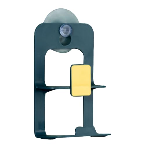 Küchenschwamm Halter Rack vielseitiger Platz sparer Schwammpinsel Aufbewahrungsorganisator Abflussregal für Heimbad aus stabilem Kunststoff einfach zu installieren (Dunkelblau) von plplaaoo