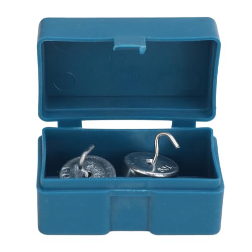 LAB -Haken Gewicht Set Set Chrom Plated Stahl hohe Genauigkeit Doppelhontegewichte für die Physik Unterrichtsbilanz Tests Klassenzimmer Experimente Laborforschung 2 x 10 g mit LAB -Haken Gewicht Set Set Chrom Plated Stahl hohe Genauigkeit Doppelhontegewichte für die Physik Unterrichtsbilanz Tests Klassenzimmer Experimente Laborforschung 2 x 10 g mit von plplaaoo