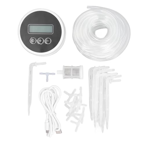 LCD -Automatikwässerungssystem intelligent Tropfbewässerung Timer USB -Batterie -Wasserpumpe mit 10 -Meter -Schlauch für Innenpflanzen Self Watering Kit LCD -Automatikwässerungssystem intelligent Tropfbewässerung Timer USB -Batterie -Wasserpumpe mit 10 -Meter -Schlauch für Innenpflanzen Self Watering Kit von plplaaoo