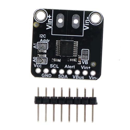 Leistungssensor -Modul hohe Genauigkeitsspannungsstromüberwachungssensor -Board DC 36V 15A Maximum für Elektronikprojekte DIY -Netztestests von plplaaoo