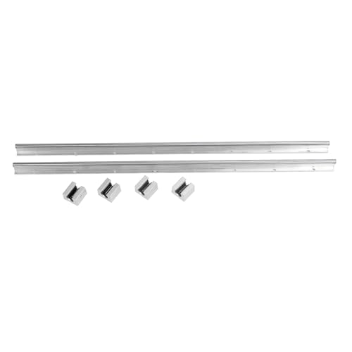 Linear Schaufel Slider Set 2 Stcs 800 mm Länge 12 mm Durchmesser Wellen SBR12 Lineare Führungsschienen und 4 Stcs SBR12UU -Lagerblöcke von plplaaoo