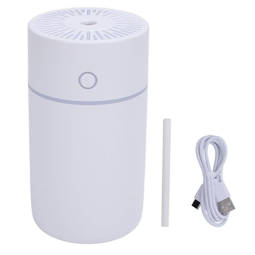 Luftbefeuchter USB Powered Bunte Lichter 250 ml Auto ausschalten kompakt cooler Mist Desktop Luftfeuchter für Home Office Car Innenpflanzen abs 5,4 Unzen von plplaaoo