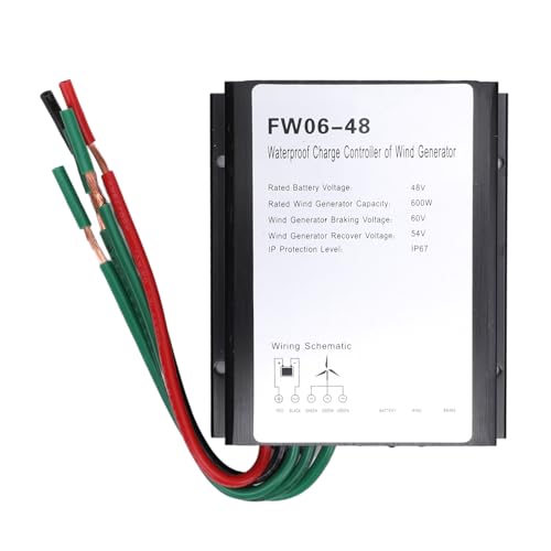 MPPT Windturbinenladung Controller IP67 Wasserfester Automatischer Controller für 0 bis 600 W Windturbinengenerator 48 V Aluminiumschalen -LED -Anzeige MPPT Windturbinenladung Controller IP67 Wasserfester Automatischer Controller für 0 bis 600 W Windturbinengenerator 48 V Aluminiumschalen -LED -Anzeige von plplaaoo