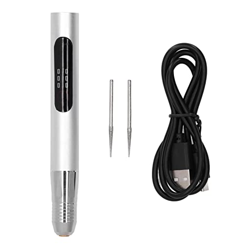 Mini Electric Gravur Pen 10W Hoch in Messing Klemmkopf 3 Geschwindigkeit Verstellbarer Graveur für Schmuck Holz Metall Edelstahl 380mAh Batterie von plplaaoo
