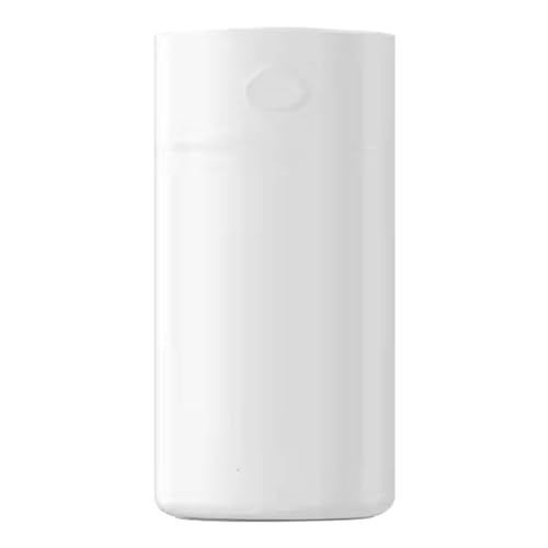 Mini -Luftbefeuchter USB Powered 400 ml Kapazität Tragbarer ruhiger Betrieb Aromatherapie Diffusor für Home Office Car Travel Kunststoffmaterial Kompakt Größe 75x75x152mmmm (Weiß) von plplaaoo
