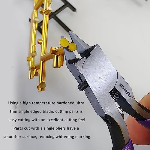 Modellfixierende Nipper Ergonomisches Griff Einkanten -Blatt -Nipperszellen für Kunststoffmodell Reparatur hoher Kohlenstoffstahl -Kit mit Abdeckung Modellfixierende Nipper Ergonomisches Griff Einkanten -Blatt -Nipperszellen für Kunststoffmodell Reparatur hoher Kohlenstoffstahl -Kit mit Abdeckung von plplaaoo