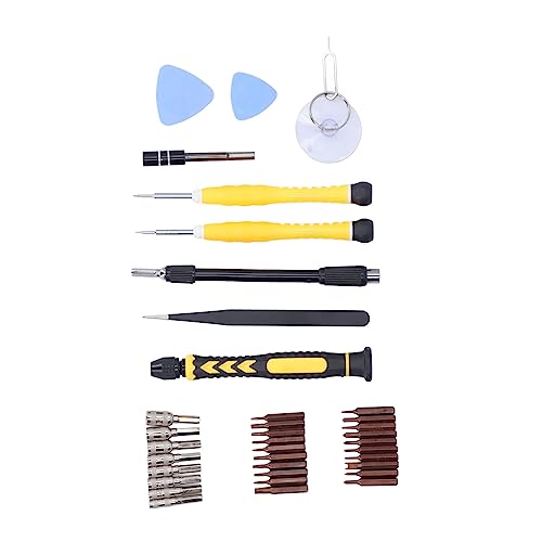 Multifunktional Reparaturwerkzeugset Professionelles Mini -Schraubendreher und Bit -Sortiment -Socket -Kit mit 20 Bit 8 Steckdosen für Elektronikentfernung Laptops Phones Game Multifunktional Reparaturwerkzeugset Professionelles Mini -Schraubendreher und Bit -Sortiment -Socket -Kit mit 20 Bit 8 Steckdosen für Elektronikentfernung Laptops Phones Game von plplaaoo