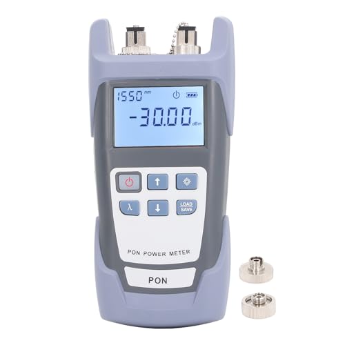 OPTICAL Faserleistung Messgerät Handheld hohe Genauigkeit Pon Power Meter Glasfaser -Kabel -Kabel -Tester mit LCD -Display für Telekommunikationsingenieure Netzwerktechniker ABS OPTICAL Faserleistung Messgerät Handheld hohe Genauigkeit Pon Power Meter Glasfaser -Kabel -Kabel -Tester mit LCD -Display für Telekommunikationsingenieure Netzwerktechniker ABS von plplaaoo