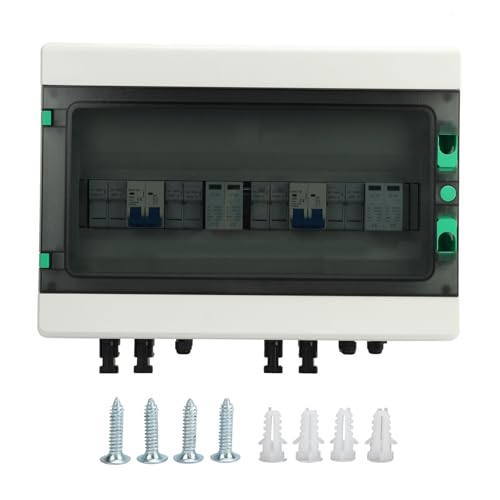 PV Solar Combiner Box 4 in 2 Out DC1000V IP65 Wandmontierte Photovoltaik -Kombinierkasten Hochsicherheit Einfacher Betrieb für Solarstromsysteme PC ABS -Material PV Solar Combiner Box 4 in 2 Out DC1000V IP65 Wandmontierte Photovoltaik -Kombinierkasten Hochsicherheit Einfacher Betrieb für Solarstromsysteme PC ABS -Material von plplaaoo