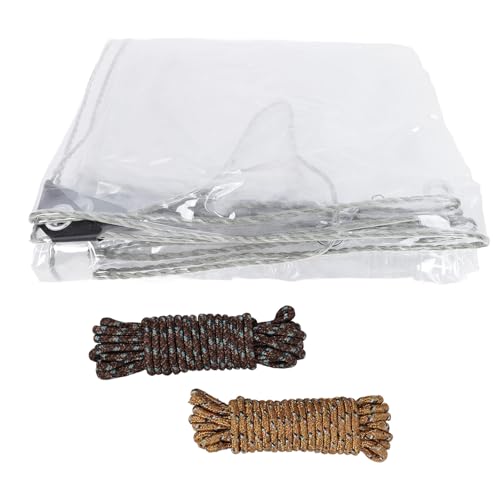 PVC -Plane Transparent wasserdichtes Tarpaulin 3x5m Hochdurchleistungen Klarer Plastikabdeckung für Garten Treibhaus im Freien Regenfische Pflanzenschutz Windschutzscheibe PVC -Plane Transparent wasserdichtes Tarpaulin 3x5m Hochdurchleistungen Klarer Plastikabdeckung für Garten Treibhaus im Freien Regenfische Pflanzenschutz Windschutzscheibe von plplaaoo