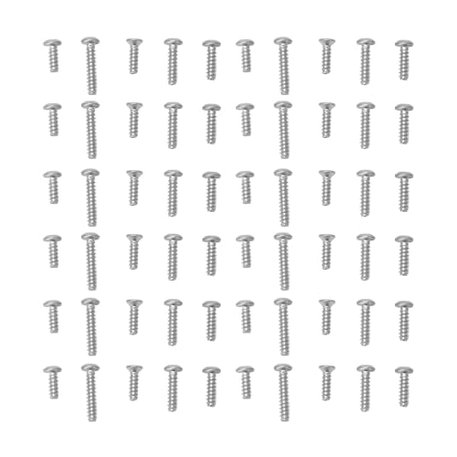 RC -Schraubenkit Edelstahl halb runde Kopf mit Kopfschrauben für TT0 02 1/10 RC -Auto Reparatur und Wartung mit 60 Teilen in 4 Größen und Aufbewahrungsbox RC -Schraubenkit Edelstahl halb runde Kopf mit Kopfschrauben für TT0 02 1/10 RC -Auto Reparatur und Wartung mit 60 Teilen in 4 Größen und Aufbewahrungsbox von plplaaoo