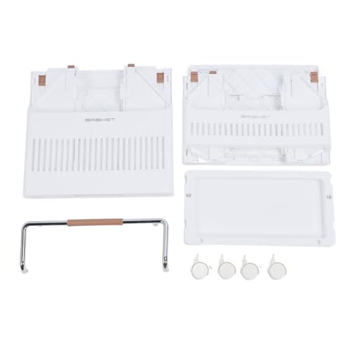 Rolling Storage Cart Multifunktional robuster Faltbarer Wäschereikorb mit n großer Kapazität Organisator für Badezimmer Waschküche Küche Wohnzimmer Schlafzimmer Büro PP Abs (2 Layer) von plplaaoo
