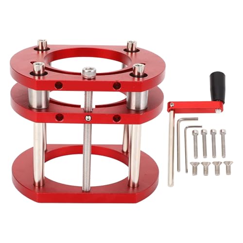 Router Lift Basishöhe Einstellbare Routertischtisch -Hebssystem Basis Aluminiumlegierung Edelstahl -Stützstangen für Holzbearbeitungsprojekte von plplaaoo