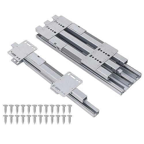 Schublade Schieber Hochleistungssteuer 60 kg Ladung Dämpfungsschublade Schieberführer Guide Schiene glattes ruhiges Ziehen universelles Design für Schränke Schritte Küchenschränke Schublade Schieber Hochleistungssteuer 60 kg Ladung Dämpfungsschublade Schieberführer Guide Schiene glattes ruhiges Ziehen universelles Design für Schränke Schritte Küchenschränke von plplaaoo