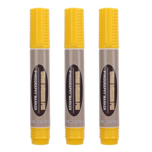 Scorch Marker Stift Holz Verbrennungsmarker 3PCS Set Multi Purpose Holzbrennstift für Handwerkskunstzeichnung Design 3ml Kapazität Sicherer organischer Verbindungen Scorch Marker Stift Holz Verbrennungsmarker 3PCS Set Multi Purpose Holzbrennstift für Handwerkskunstzeichnung Design 3ml Kapazität Sicherer organischer Verbindungen von plplaaoo