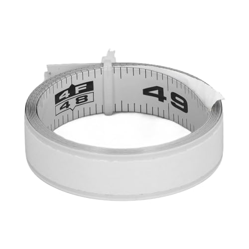 Self Adhesive Mess Tape 4 Fuß 48 Zoll von links nach rechts Cuttable Adhäsive Messlineer für Arbeitsbanksägen Tisch Kohlenstoffstahlkonstruktion von plplaaoo