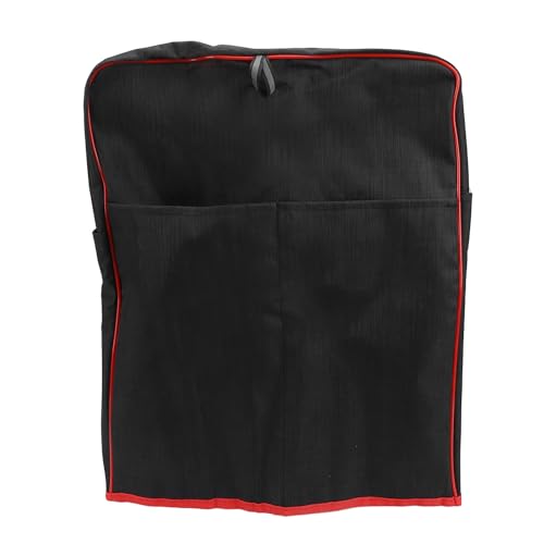 Standmixerabdeckung wasserfestes Oxford -Stoff transparent vordere Küchenmischer staubdestellte Abdeckung mit Taschen (45 * 30 * 55 cm) von plplaaoo