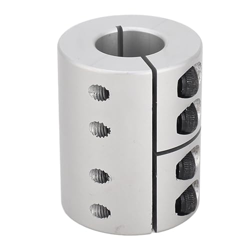 Starre Klemmenkupplung M5 38n.M Anodierter Oxidwelle Klemmkopplung für Stepper -Servo -Motor 4000 U/min Sus304 Edelstahl 40 x 50 mm von plplaaoo