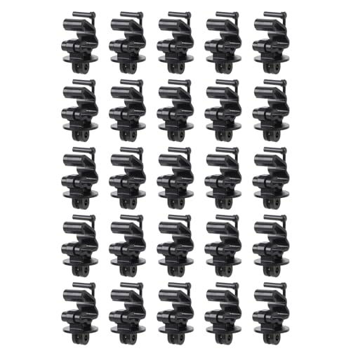 T Post -Isolatoren Elektrischer Zaun Pinlock Isolator Draht Halten Clips 25pcs Plastikkonstruktion für Bauernhöfe und Gartenzäune Einfache Installation haltbar und vielseitig T Post -Isolatoren Elektrischer Zaun Pinlock Isolator Draht Halten Clips 25pcs Plastikkonstruktion für Bauernhöfe und Gartenzäune Einfache Installation haltbar und vielseitig von plplaaoo