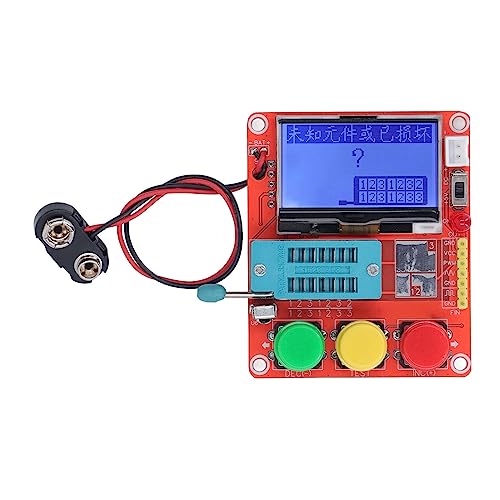 T4 MINI Z DIY Transistor Tester PCB Diode Triodenkapazitätsmesser 9V mit LCD -Grafikanzeige T4 MINI Z DIY Transistor Tester PCB Diode Triodenkapazitätsmesser 9V mit LCD -Grafikanzeige von plplaaoo