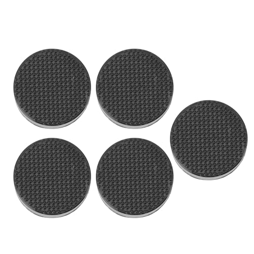 Thermomix TM6 Switch Hülse Premium Silicon Foodprozessor Schalter Abdeckung Schutz für dekorative Küchenmixer Accessoire Set von 5 für Hausbäcker Restaurants Restaurants (Schwarz) von plplaaoo