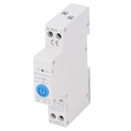 Timer -Relais WiFi Fernbedienungssteuerung Timing Switch Controller 1p 40A AC 230 V für Heimattranszen von plplaaoo