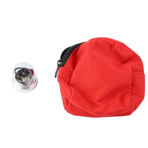 Total Station Reflective Sphere Ball Prisma mit magnetischer Basis hohe Genauigkeitsmessung für Landbefehle -Tunnelüberwachung Trimble BP001A Aluminiumlegierung K9 Glas 17,8 mm von plplaaoo