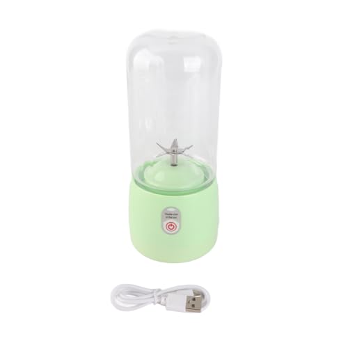 Tragbarer Mixer Cordless USB Ladung Multifunktional Mini -Entsafter für Obst Gemüse Smoothie Reisebüro 410 ml 1200 mAh 18000 U/min von plplaaoo