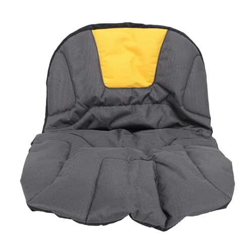 Traktorsitzabdeckung Reitmäher Sitzpolster Oxford Stoff Wetterfest langlebig bequem einfach Einfach Anti -Schlupf -Ersatz für Rasenmäher Traktor Grau gelb 50 x 35 x 40 cm Traktorsitzabdeckung Reitmäher Sitzpolster Oxford Stoff Wetterfest langlebig bequem einfach Einfach Anti -Schlupf -Ersatz für Rasenmäher Traktor Grau gelb 50 x 35 x 40 cm von plplaaoo