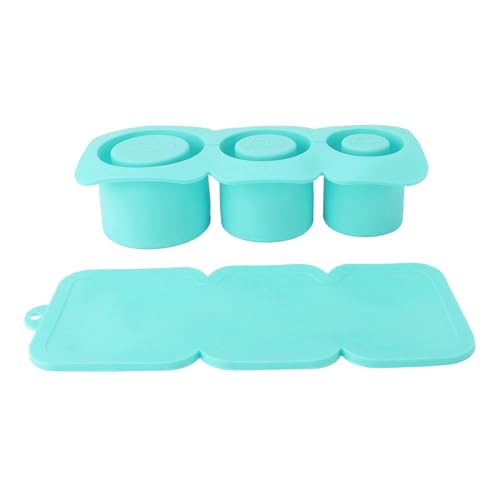 Tumbler Ice Cube Tablett Silikon -Eisformen große Kapazität Hochtemperaturbeständig für 30 Unzen 40 Unzen Tassen Gefrier Jungfrüchte Whisky Spülmaschine Safe Safe (Grün) von plplaaoo
