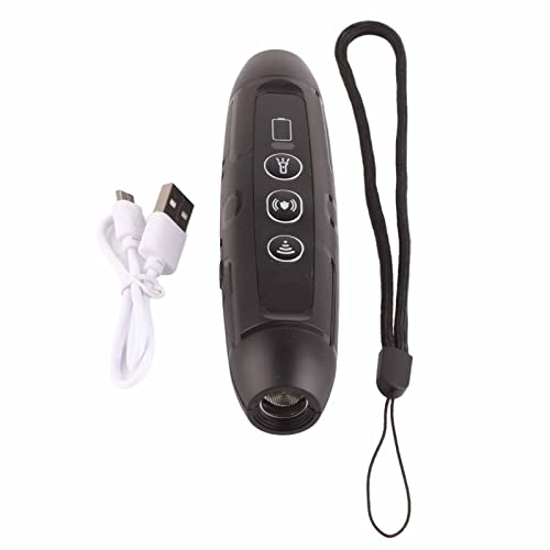 Ultraschall Anti -Barking -Gerät sicherer wirksamer Hunde Barking Control Trainer mit hoher Heller Taschenlampe für das Verhaltenstraining im Innenbereich Außenverwendung ABS Ultraschall Anti -Barking -Gerät sicherer wirksamer Hunde Barking Control Trainer mit hoher Heller Taschenlampe für das Verhaltenstraining im Innenbereich Außenverwendung ABS von plplaaoo