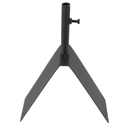 Weathervane -Dachhalterung Hochleistungsstahl Wind Schaufel Bracket Rostbeständiger einstellbarer Winkel für Gärten Parks Dächer Kuppel 23,5 x 8 x 28,5 cm von plplaaoo