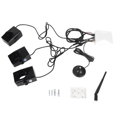WiFi Energy Meter 3 Phase Smart Energy Monitor Echtzeitüberwachung mit 3 PCs 500 -A -Schaltungssensoren für Home Industrial Use ABS -Metall von plplaaoo