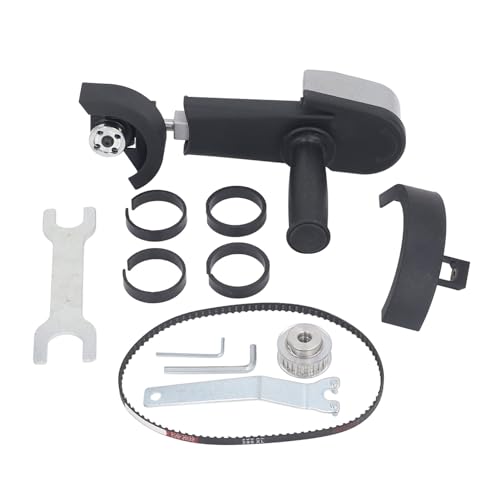 Winkelschleiferadapter Multifunktionales Schleifumwandlungs -Kopf -Elektrowerkzeug für Holzbearbeitung und DIY -Projekte ABS -Legierungstahlmaterial von plplaaoo