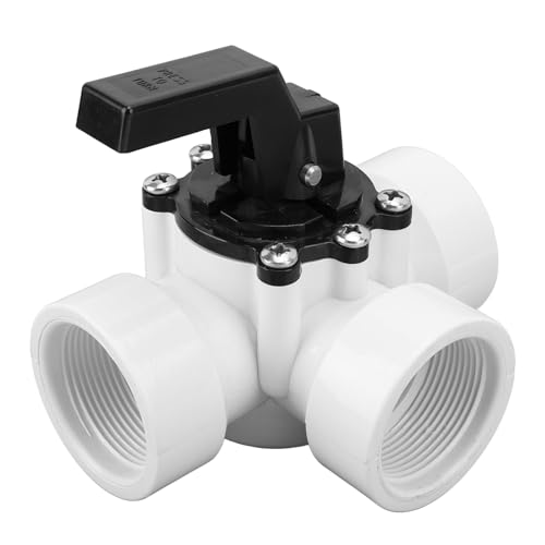 plplaaoo 3 - -Diverter -Ventil -Kunststoff -Ersatz Teil G1 1/2in Weibchen Faden für Jandy 4715 Schwimmbad Spa Wasserflussregelung Leichter leicht einfach installieren plplaaoo 3 - -Diverter -Ventil -Kunststoff -Ersatz Teil G1 1/2in Weibchen Faden für Jandy 4715 Schwimmbad Spa Wasserflussregelung Leichter leicht einfach installieren von plplaaoo