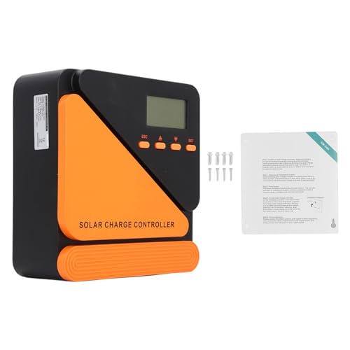 plplaaoo 30A MPPT Solar Charge Controller 12 V24V 100V VOC DC Eingang LCD Display USB Solar Panel Regler für AGM Versiegeltes Gel überflutete Lithium-Batterie von plplaaoo