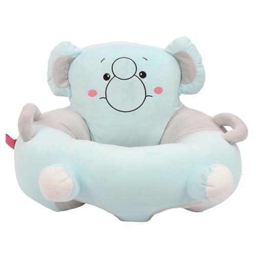 plplaaoo Baby-Stützsofa, weich, mit schönem Cartoon-Motiv, für frühes pädagogisches Lernen, Sitzstuhl für Kleinkinder, Indoor-Spielzimmer, Kristall-Samt-Material (Typ b) von plplaaoo