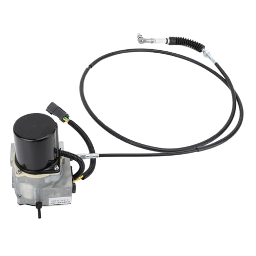 plplaaoo Bagger-Drossel-Motor-Gouverneur Ersatz 21EN 32220 Schwer last-Stahl-Drossel motor mit 87 Zoll Kabel für R215 7C R225 LC 7 R210 R220 R305 7 R330 7 R80 7 R370 7 R225 7 R215 7 R220 7 von plplaaoo