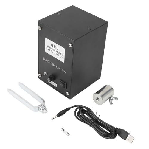 plplaaoo Barbecue Motor Aluminium High Drehmoment 70 kg Rotisserie -Grillmotor mit 1,5 m steigendem Kabel für Grill im Freien und Küchengebrauch Premium -Material Langlebiger Konstruktion plplaaoo Barbecue Motor Aluminium High Drehmoment 70 kg Rotisserie -Grillmotor mit 1,5 m steigendem Kabel für Grill im Freien und Küchengebrauch Premium -Material Langlebiger Konstruktion von plplaaoo