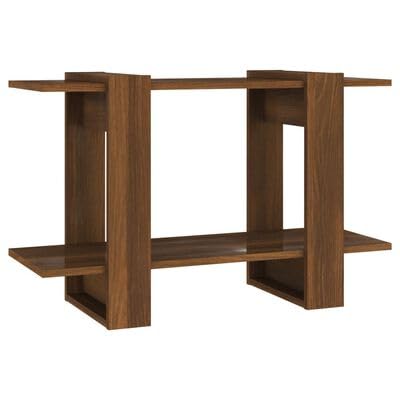 plplaaoo Bücherregal/Raumteiler Braun Eichen-Optik 80x30x51 cm von plplaaoo